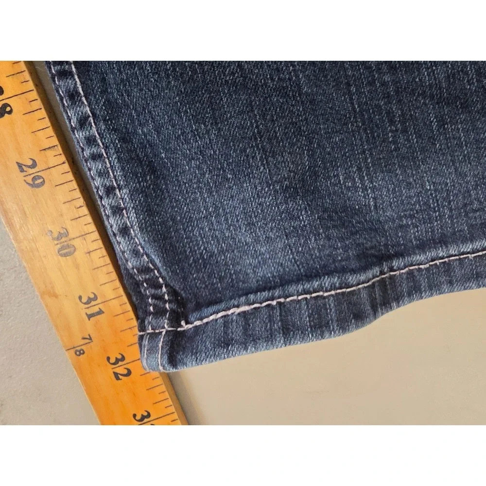 Levis 559‎ Jeans Mens 46 X 32 Blue Relaxed Fit Straight Whiskers Tag 44x32